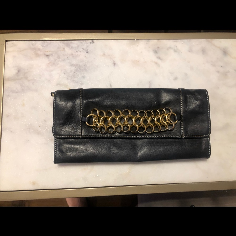Nice, soft genuine leather clutch